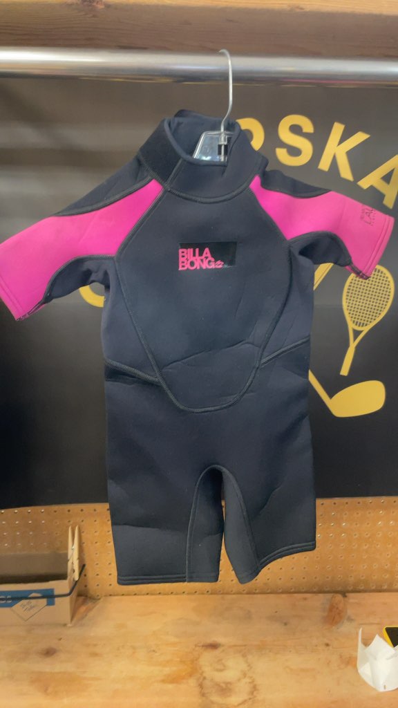 Billabong Launch 202mm Shorty Wetsuit - Size 3-4