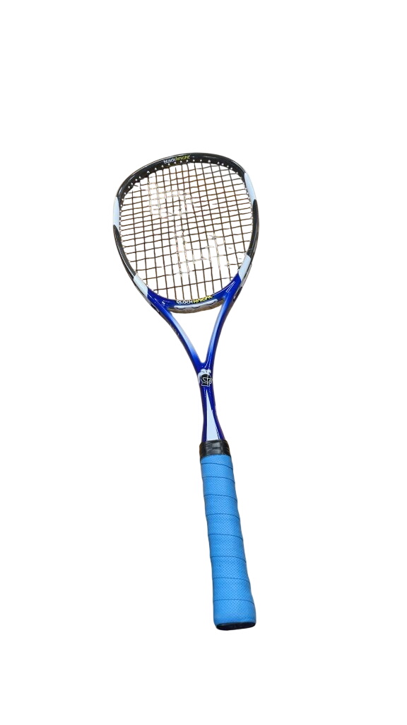 Black Knight Squash Racquet - Blue/Black/White
