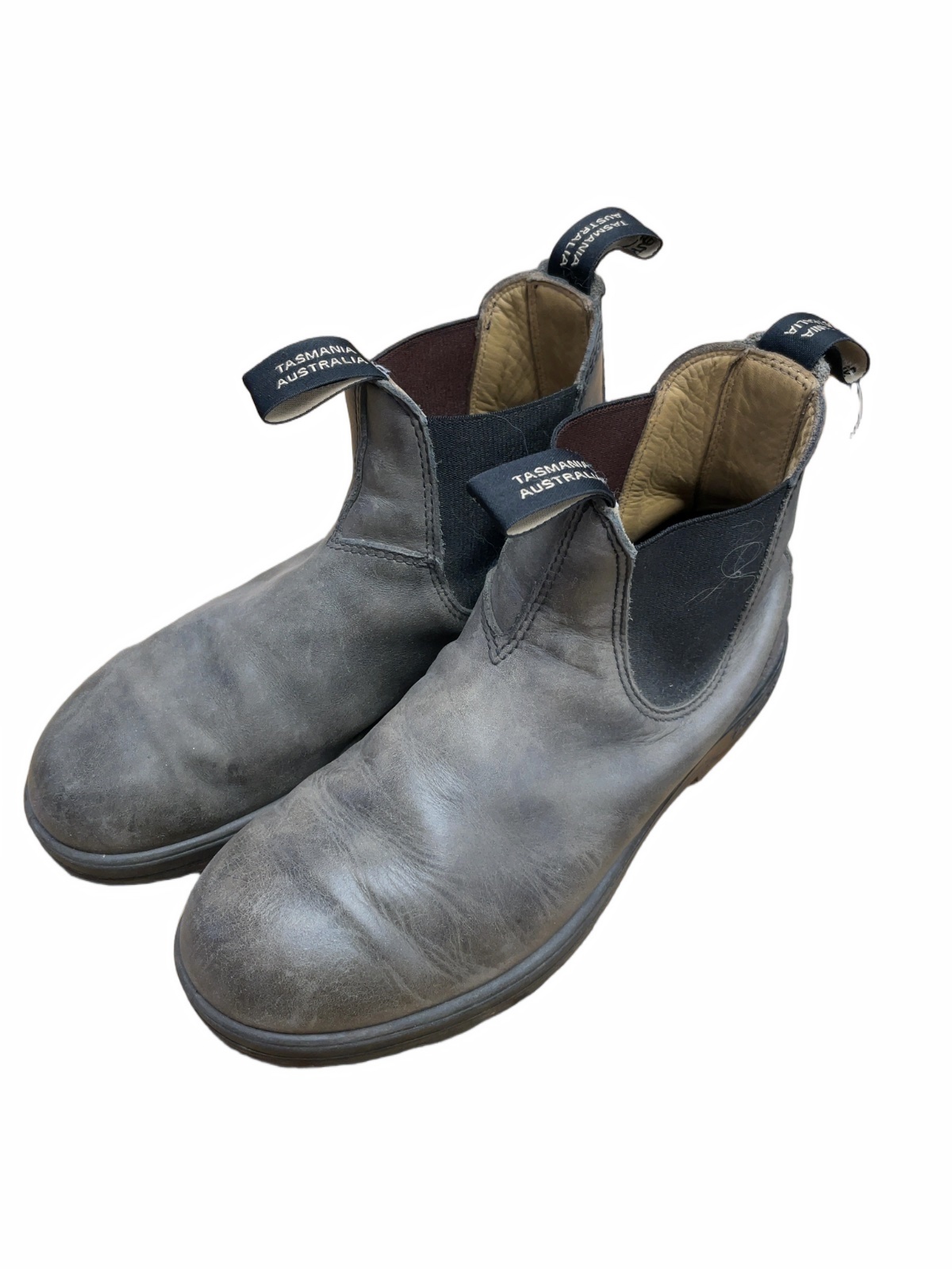 Blundstone Chelsea Boots Size 8 Grey