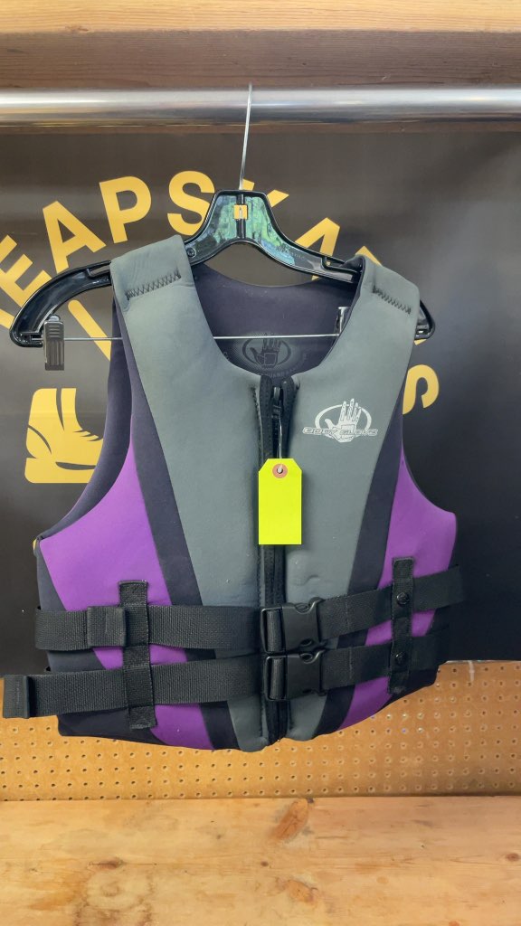 Body Glove Adult Large Life Jacket Grey/Purple