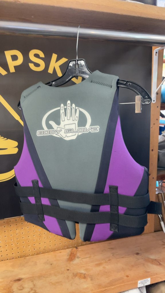 Body Glove Adult Large Life Jacket Grey/Purple