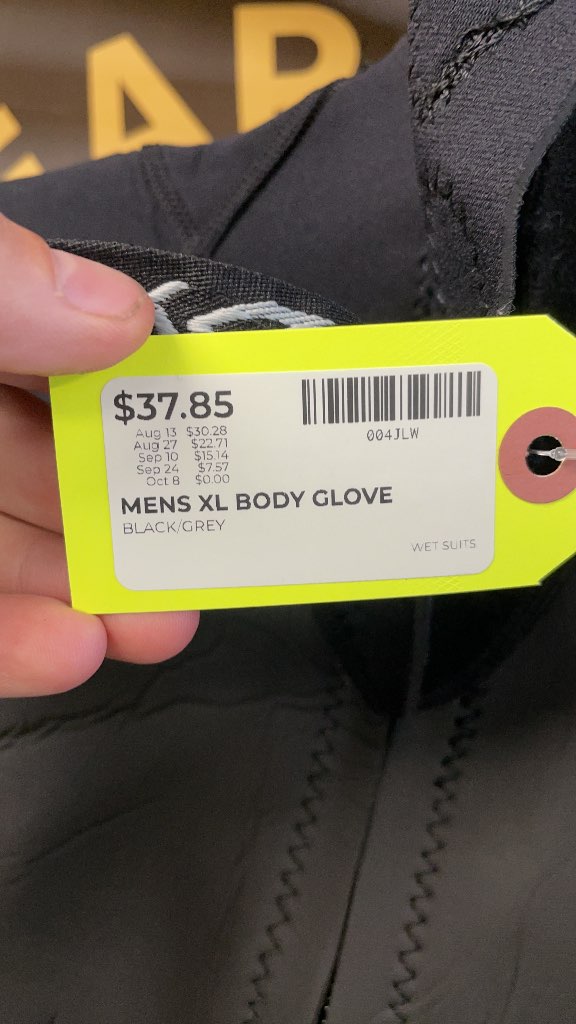Body Glove Velocity 2/2mm Men's XL Shorty Wetsuit