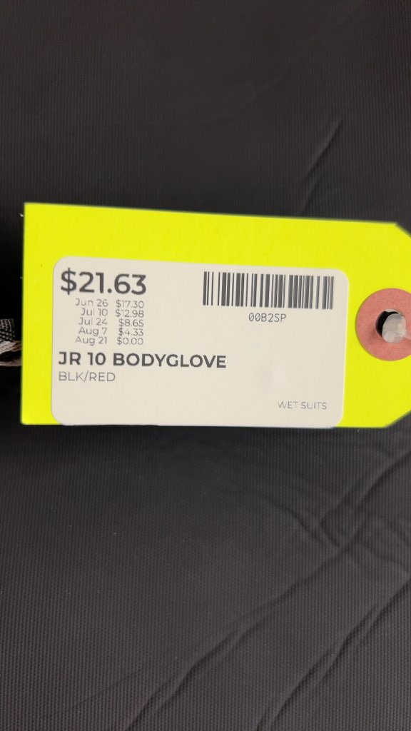 Body Glove Velocity Junior 10 2mm Shorty Wetsuit