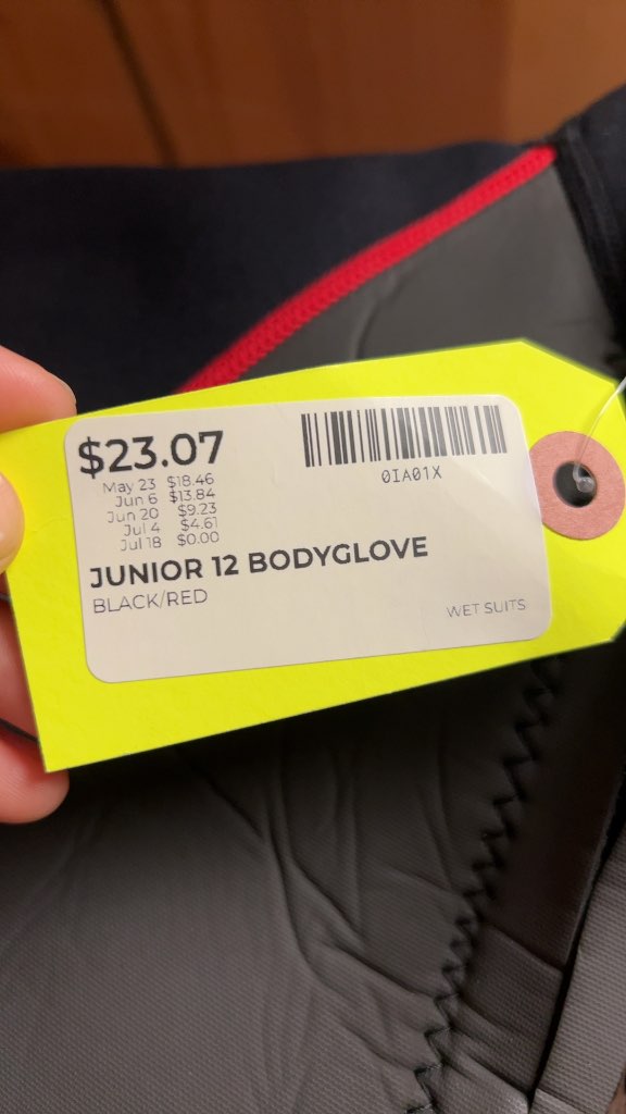 Body Glove Velocity Junior 12 Wetsuit
