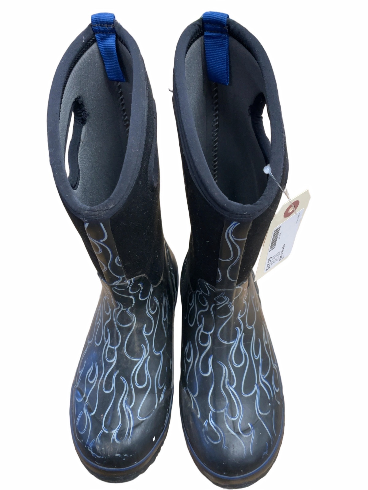 Bogs Classic Flame Size 5 Youth Rain Boots - image 1