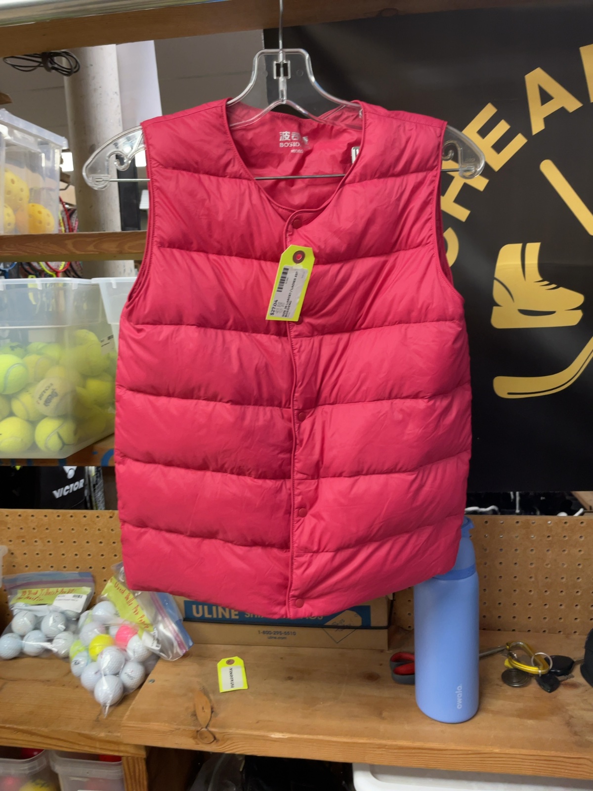 Bosideng Pink Shell Jacket