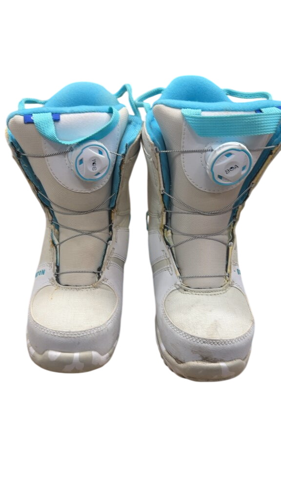 Burton Snowboard Boots Grom BOA Girls Good Condition Size 3 - image 1