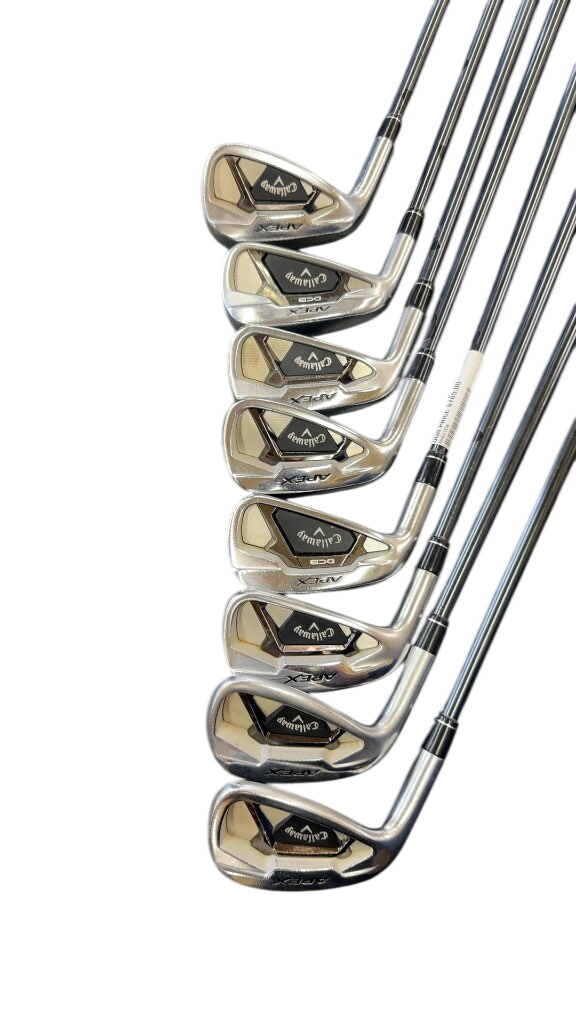 Callaway Apex DCB Iron Set Used 8-Piece Graphite Shafts - image 1