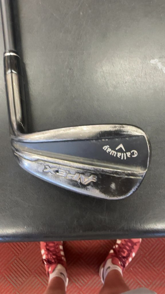 Callaway Apex Iron Set Black Finish Used 4-AW 8-Piece
Limited Edition