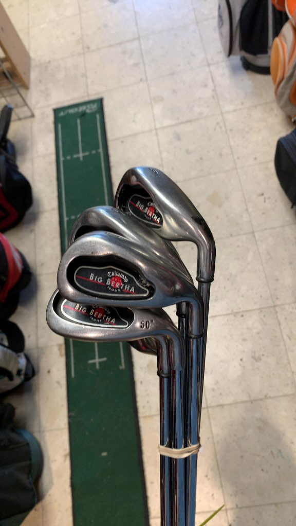 Callaway Big Bertha Iron Set 4-9, W