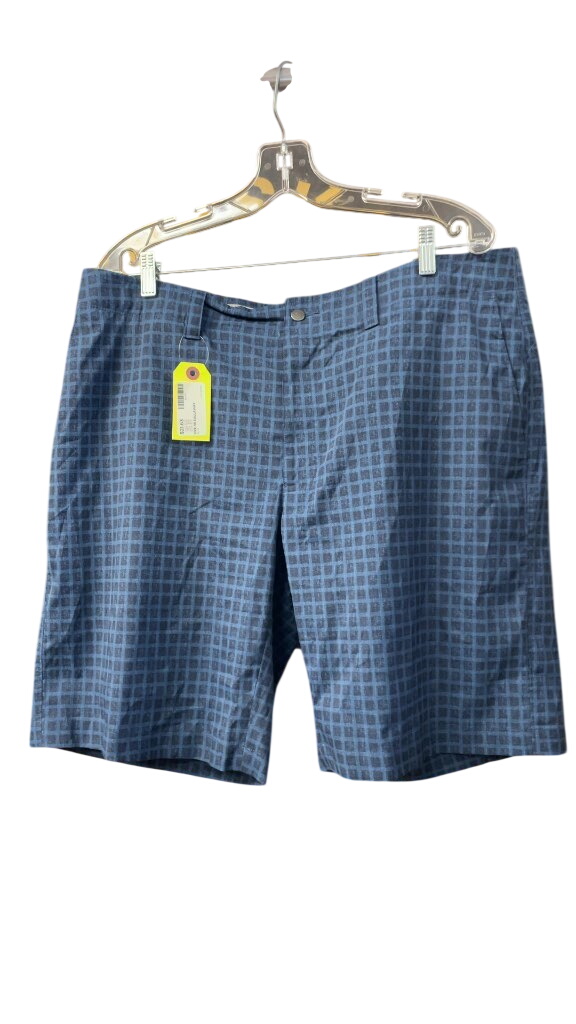 Callaway Blue Plaid Golf Shorts - Size 38 - image 1