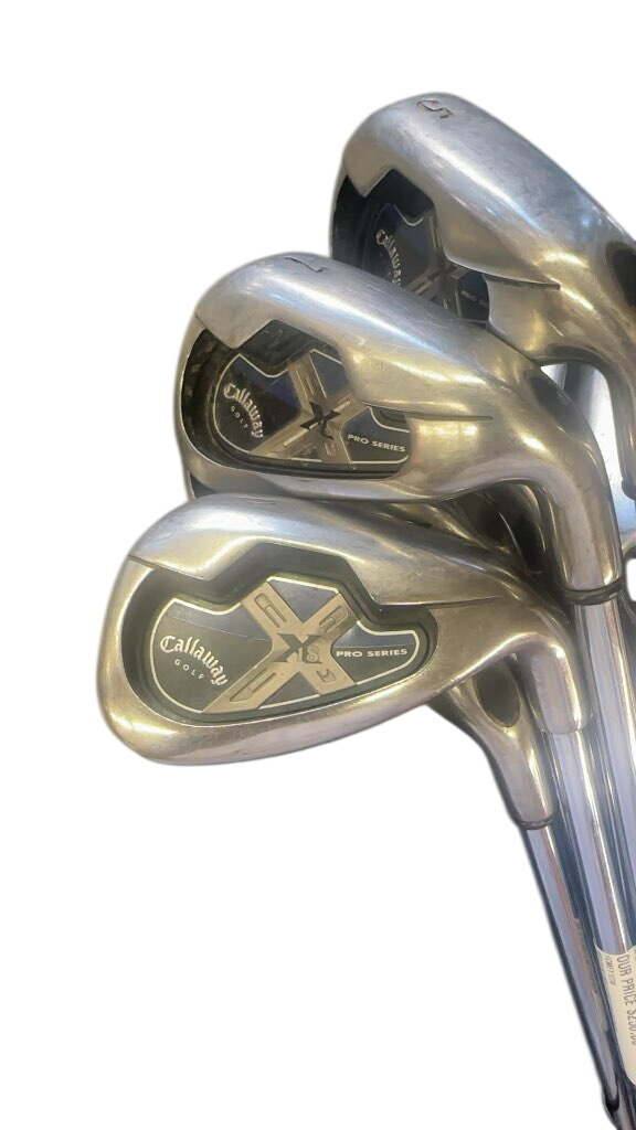 Callaway Iron Set X-18 Pro Series 3-PW Used - image 1