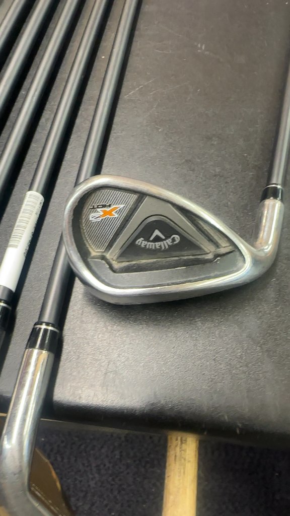 Callaway Iron Set X2 Hot Graphite Right Handed Used 6-SW - image 1