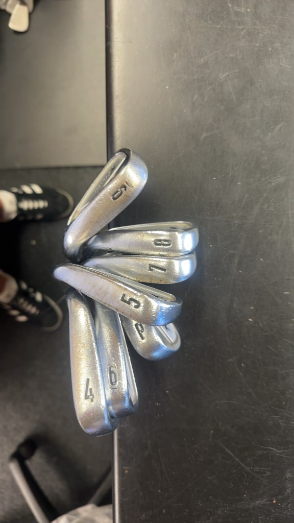 Callaway X Forged Iron Set Project X 6.0 Used 4-PW