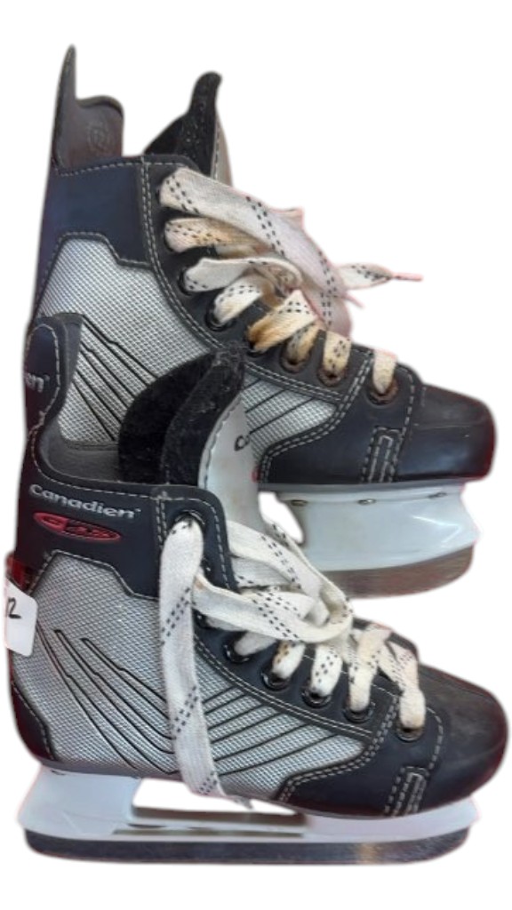 Canadien Ice Hockey Skates Used Size 12 - image 1