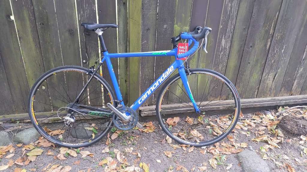 Cannondale SIX Road Bike Blue Used