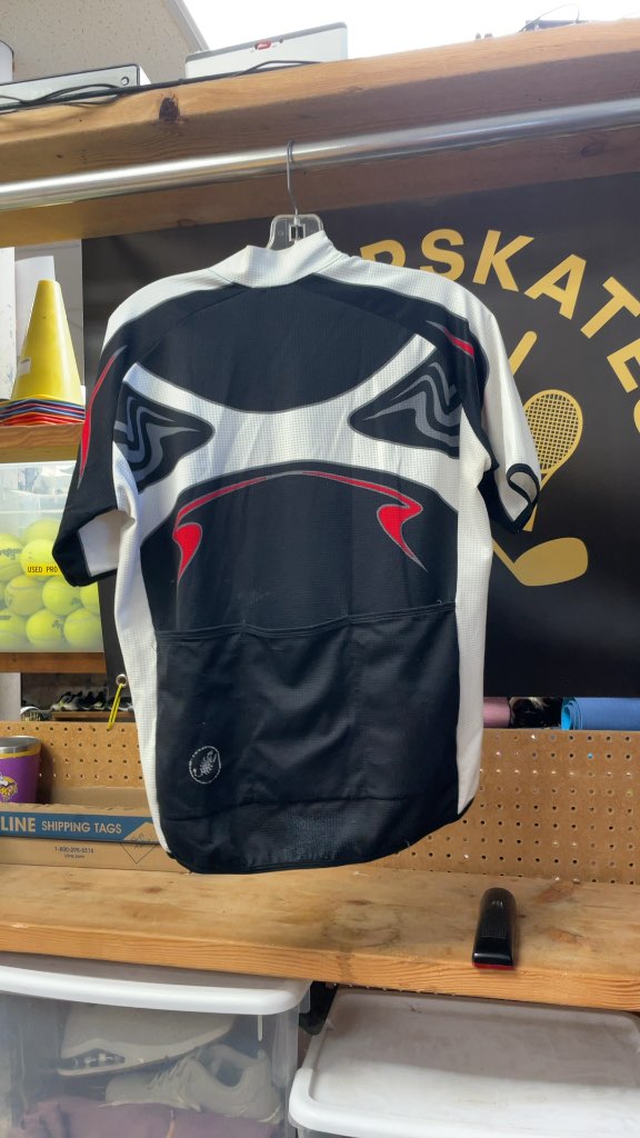 Castelli Cycling Jersey - White/Black/Red