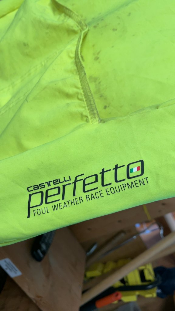 Castelli Perfetto Gore-Tex Infinium Cycling Vest - Neon Yellow