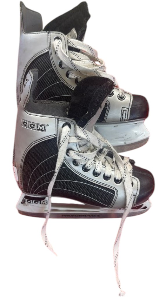 CCM 232 Heat Junior Hockey Skates Used Size 1 - image 1