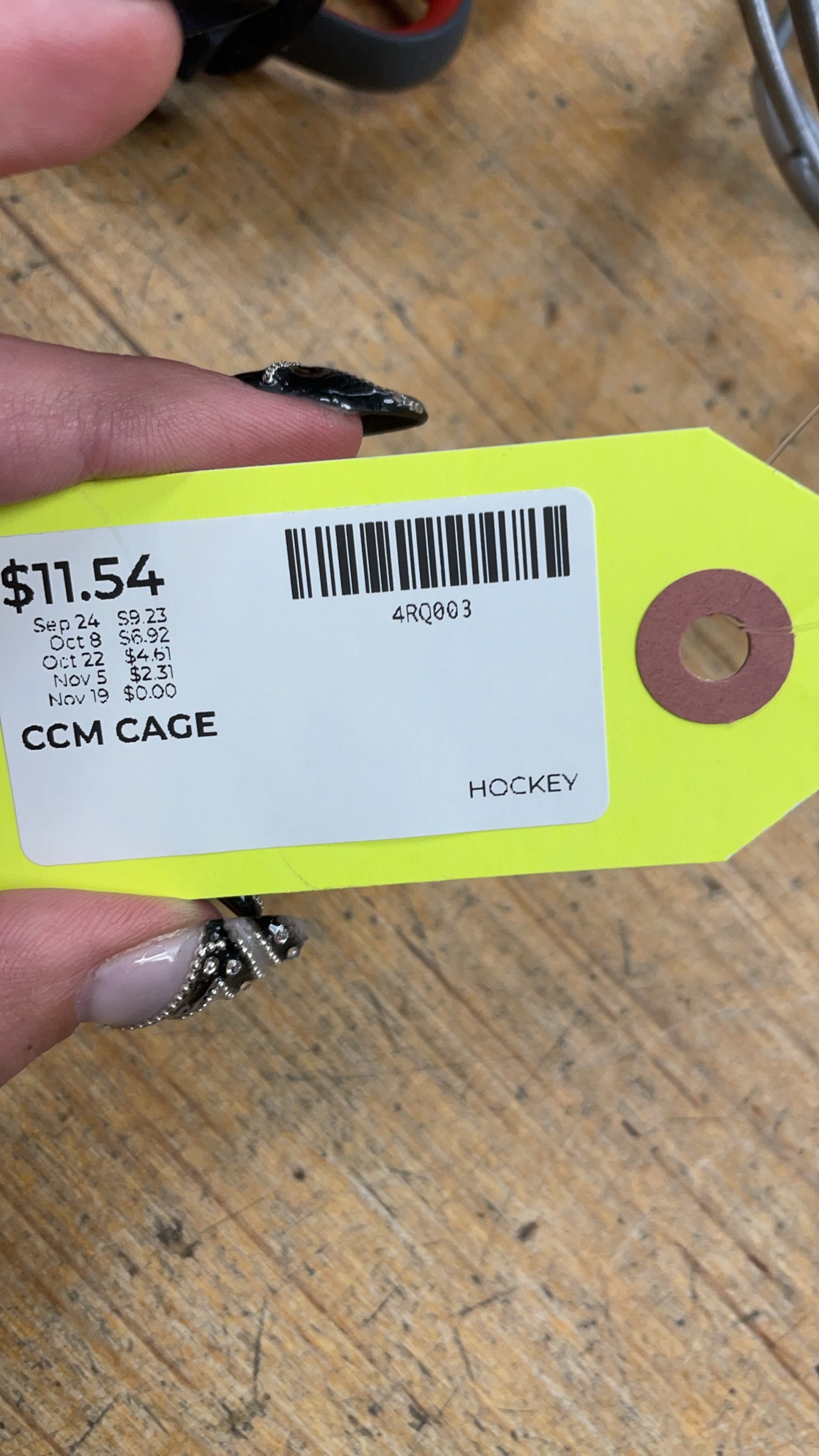 CCM FL40 S Hockey Cage