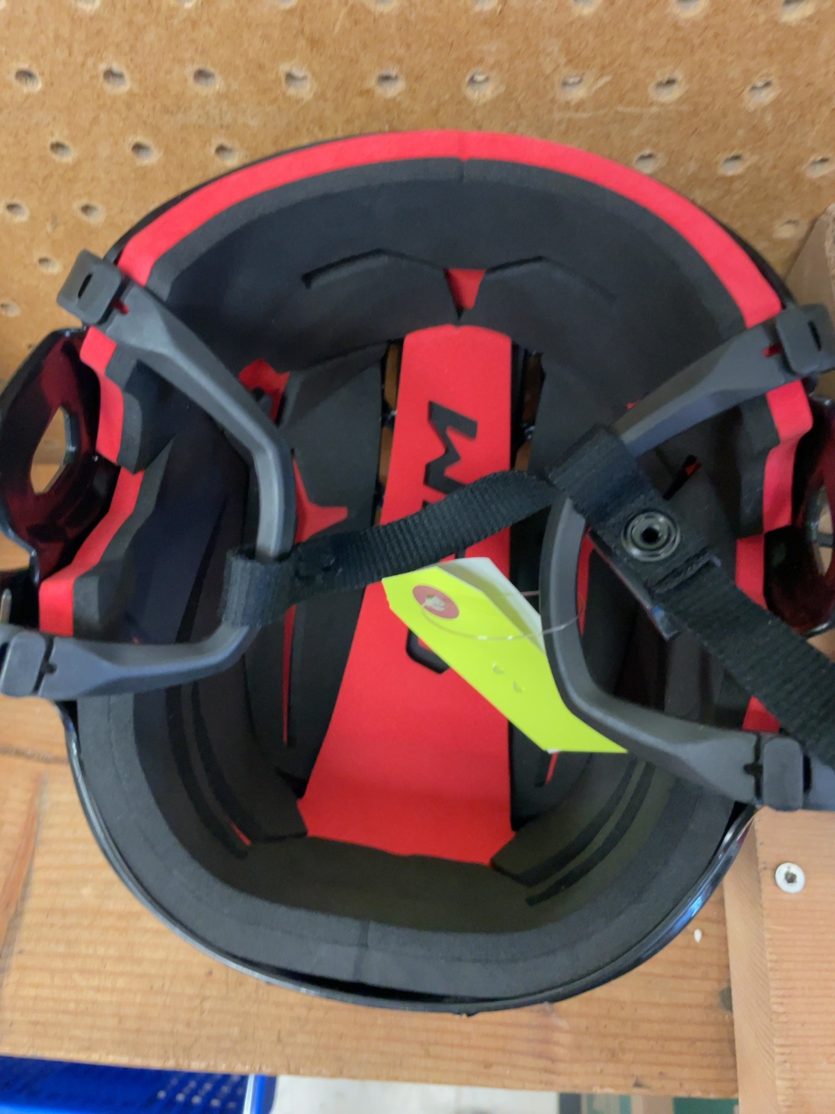 CCM Hockey Helmet 50-55cm Black/Red
