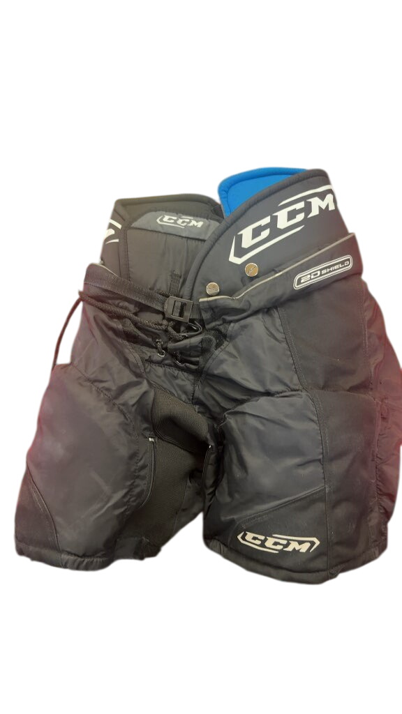 CCM Hockey Pants 2D Shield Junior Small Black Used - image 1