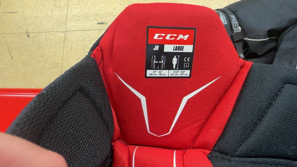 CCM Hockey Pants JetSpeed FT485 Junior Large Black Good Condition
