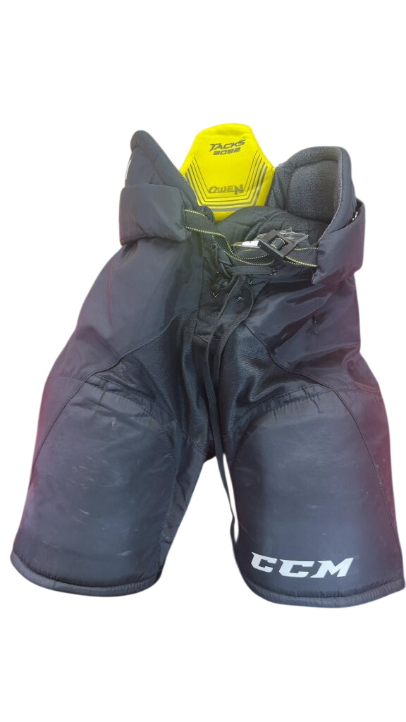 CCM Hockey Pants Tacks 3092 Black Used - image 1