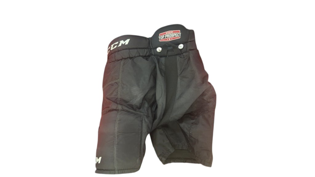 CCM Hockey Pants Top Prospect Black Used Youth XL - image 1