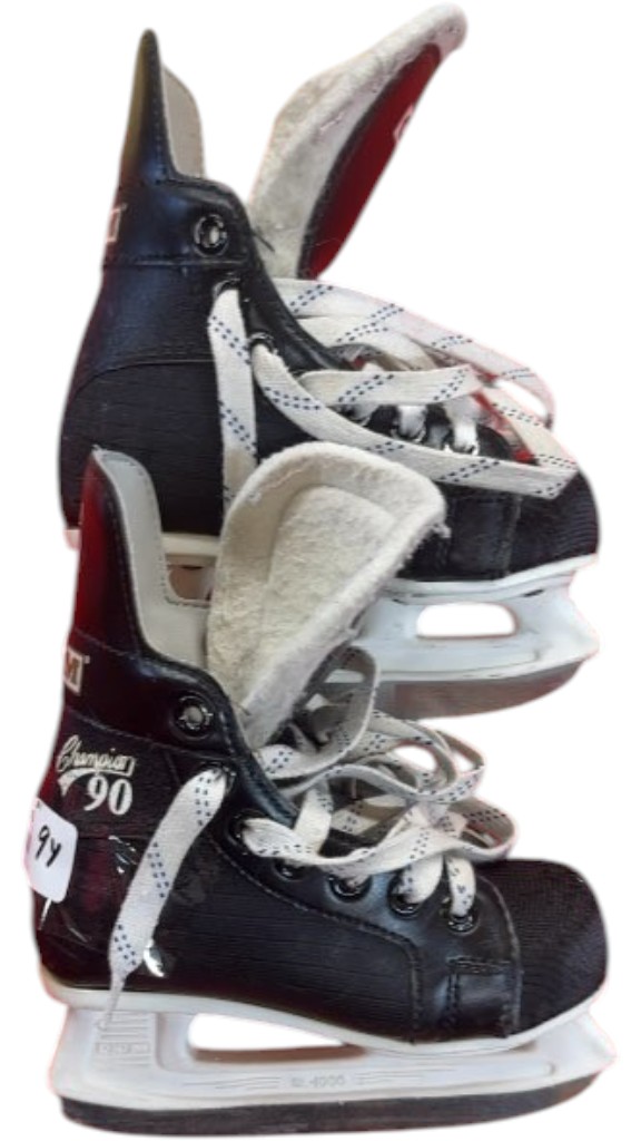 CCM Hockey Skates Champion 90 Youth Size 9Y Used - image 1