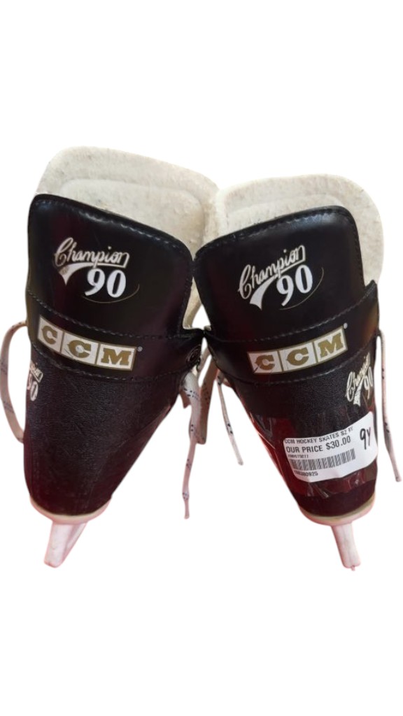 CCM Hockey Skates Champion 90 Youth Size 9Y Used