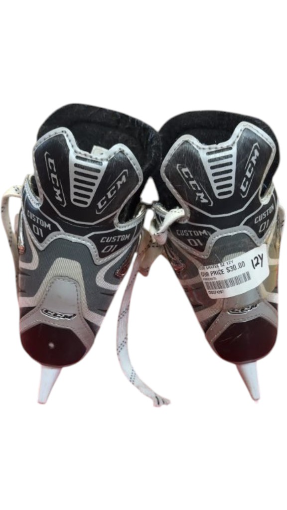 CCM Hockey Skates Custom 01 Used 12Y
