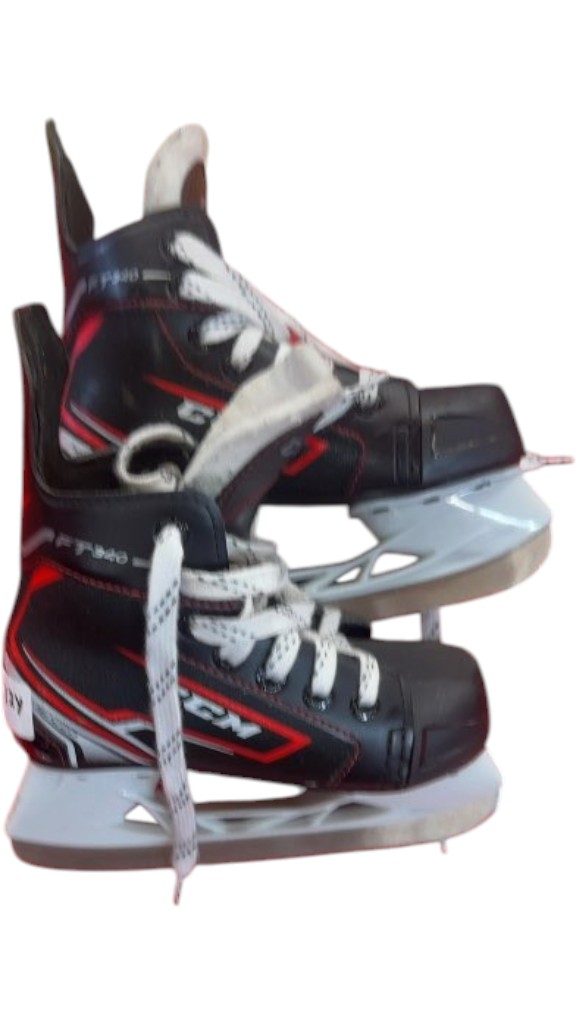CCM Hockey Skates JetSpeed FT340 Used Size 12Y - image 1
