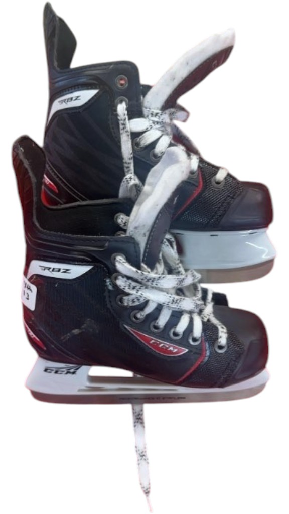 CCM Hockey Skates RBZ Youth Used 13Y - image 1