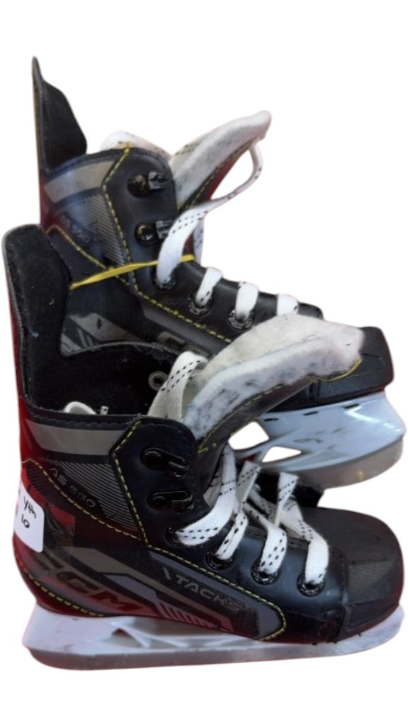 CCM Hockey Skates Tacks AS 550 Used Youth Size 10Y - image 1