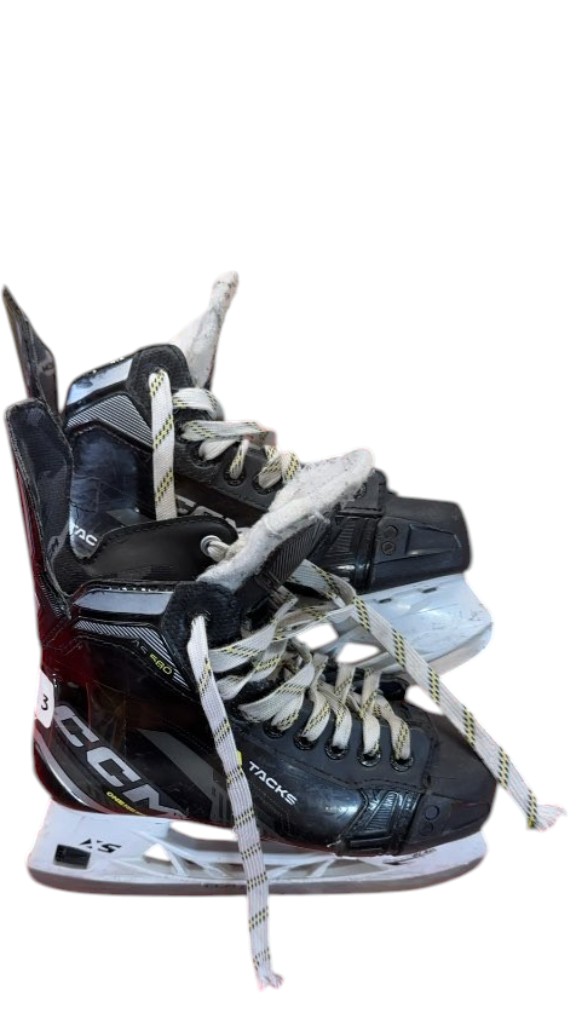 CCM Hockey Skates Tacks AS 580 Used Size 3 - image 1