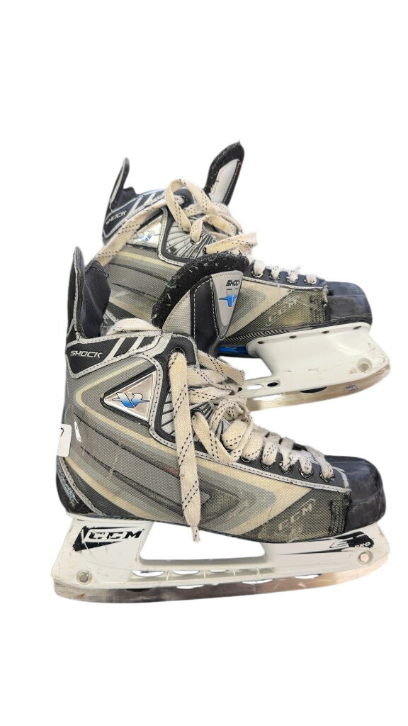 CCM Hockey Skates Vector Shock Used Size 7 - image 1