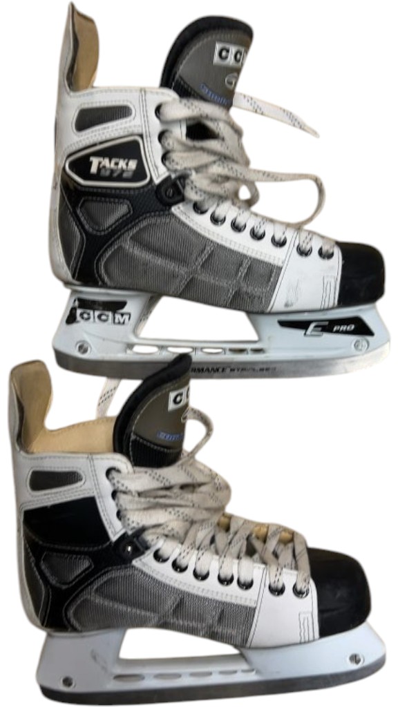 CCM Ice Hockey Skates Tacks 972 Used Size 6.5 - image 1