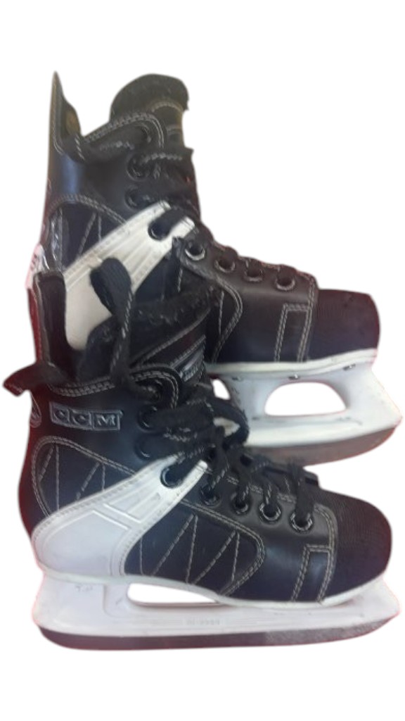 CCM Intruder 55 Hockey Skates Used Size 13Y - image 1