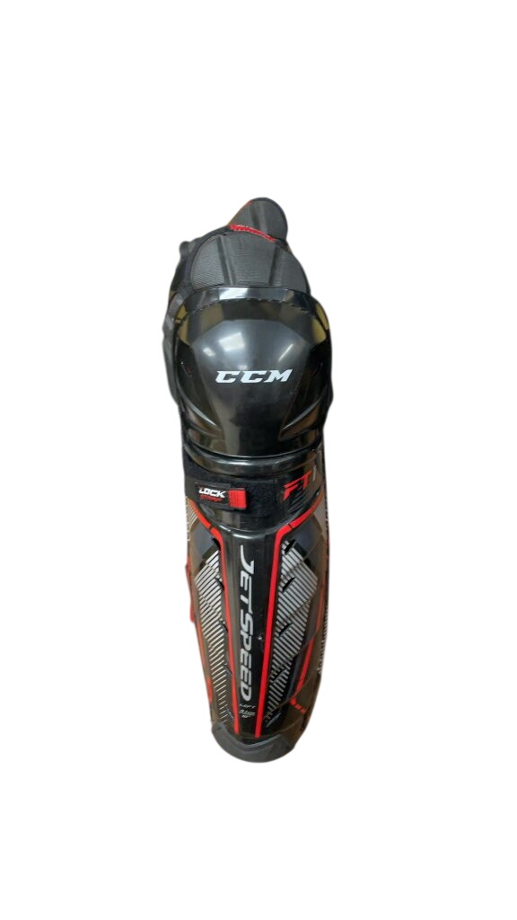 CCM JetSpeed FT1 Hockey Shin Pads - 16"