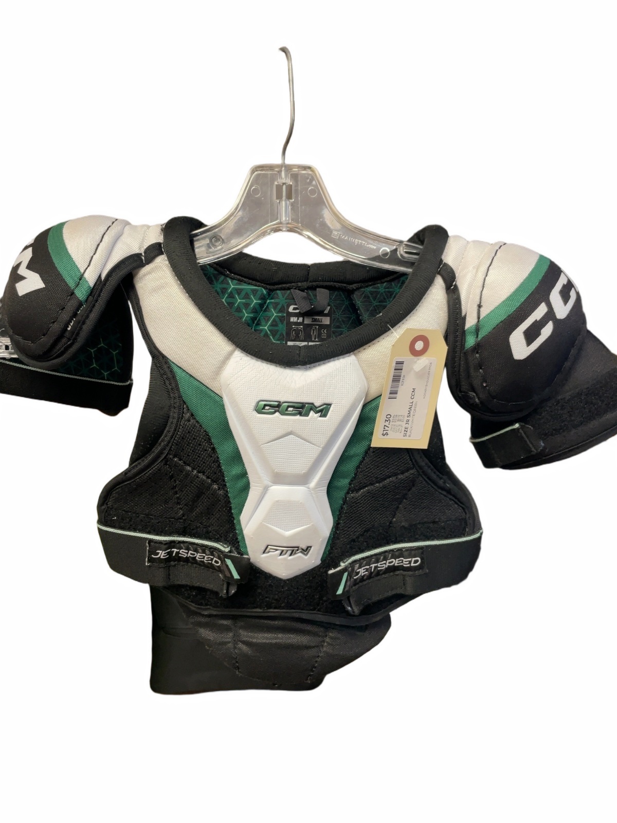 CCM JetSpeed FTW JR Small Hockey Shoulder Pads - image 1