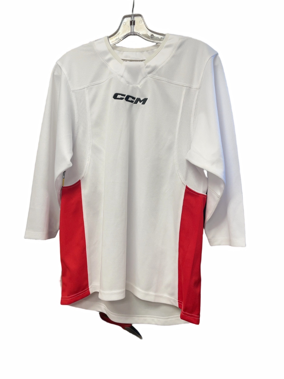 CCM Junior Small White Hockey Jersey