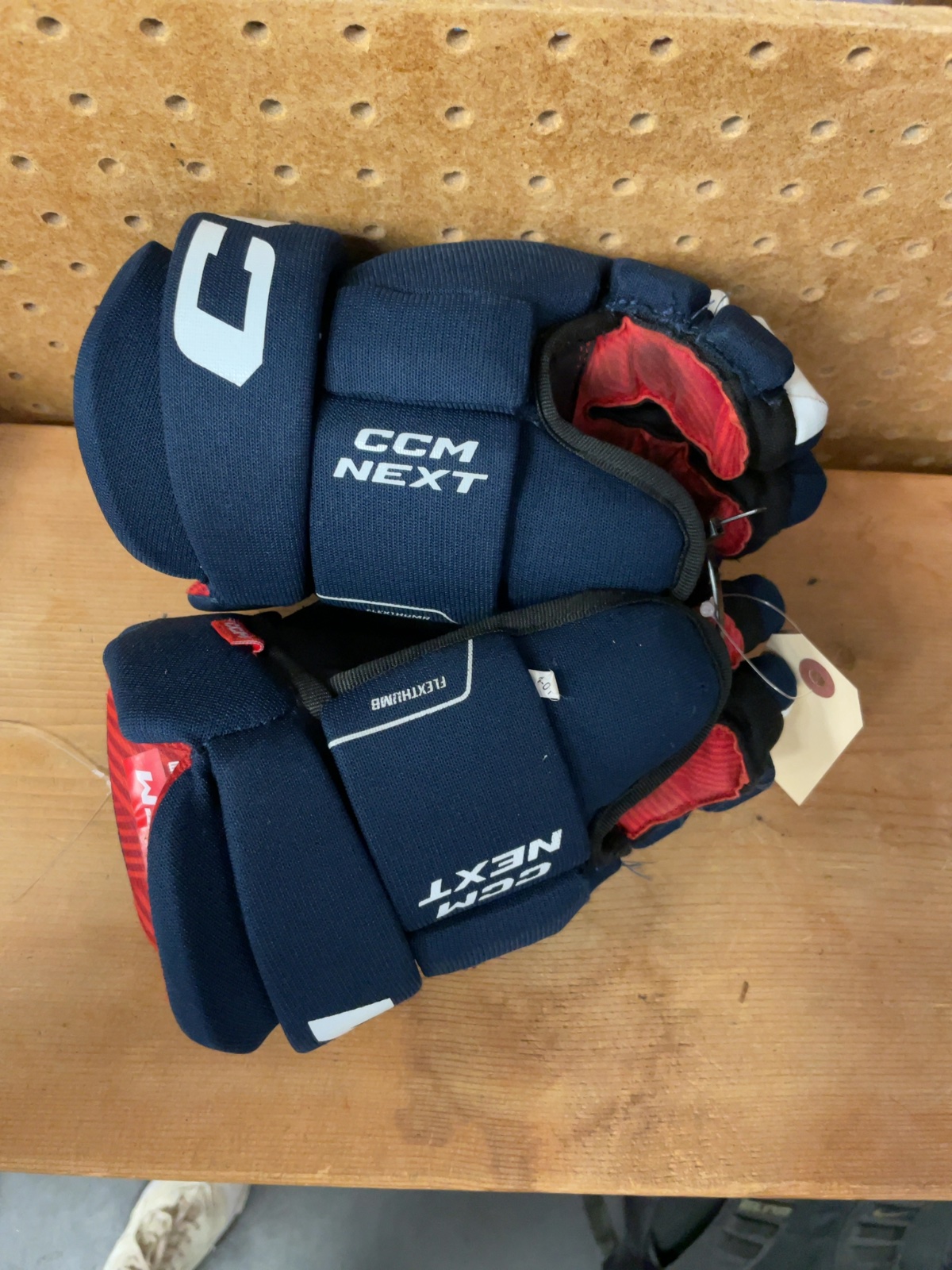 CCM NEXT 12" Hockey Gloves Blue/Red