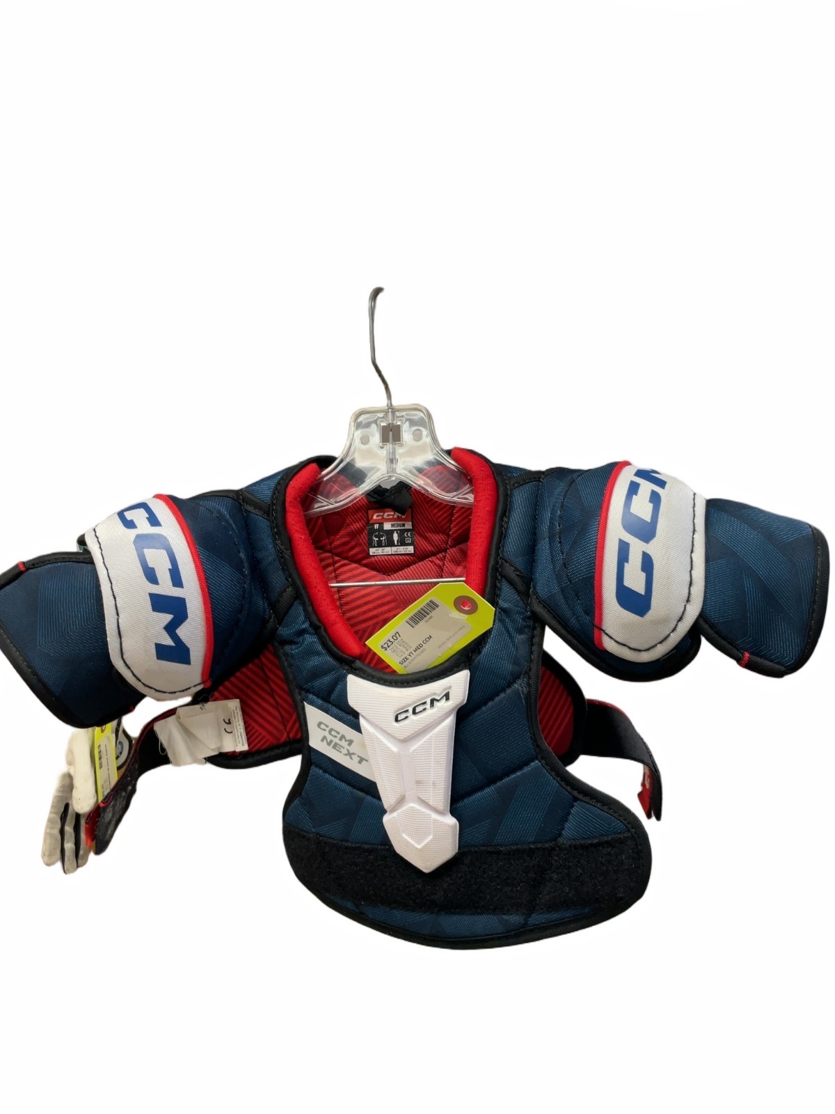 CCM Next YT Medium Hockey Shoulder Pads - image 1