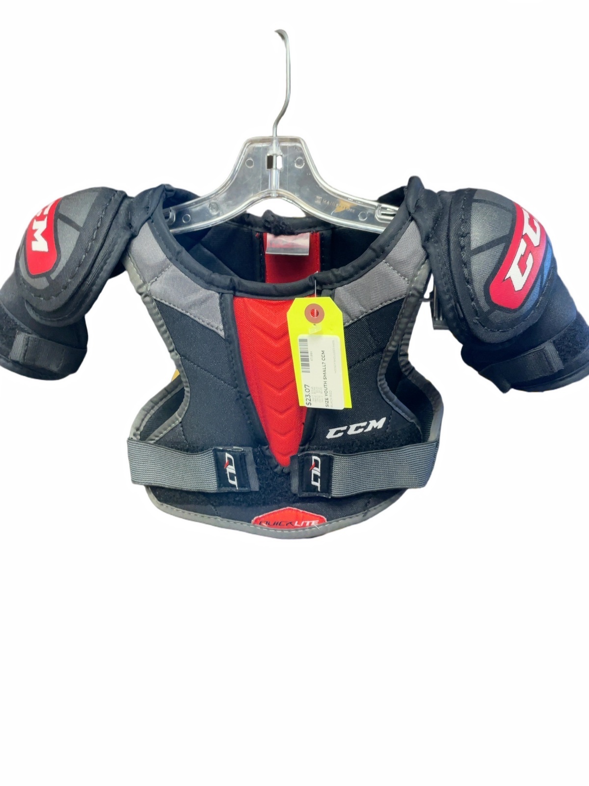 CCM Quicklite Youth Small Hockey Shoulder Pads - image 1