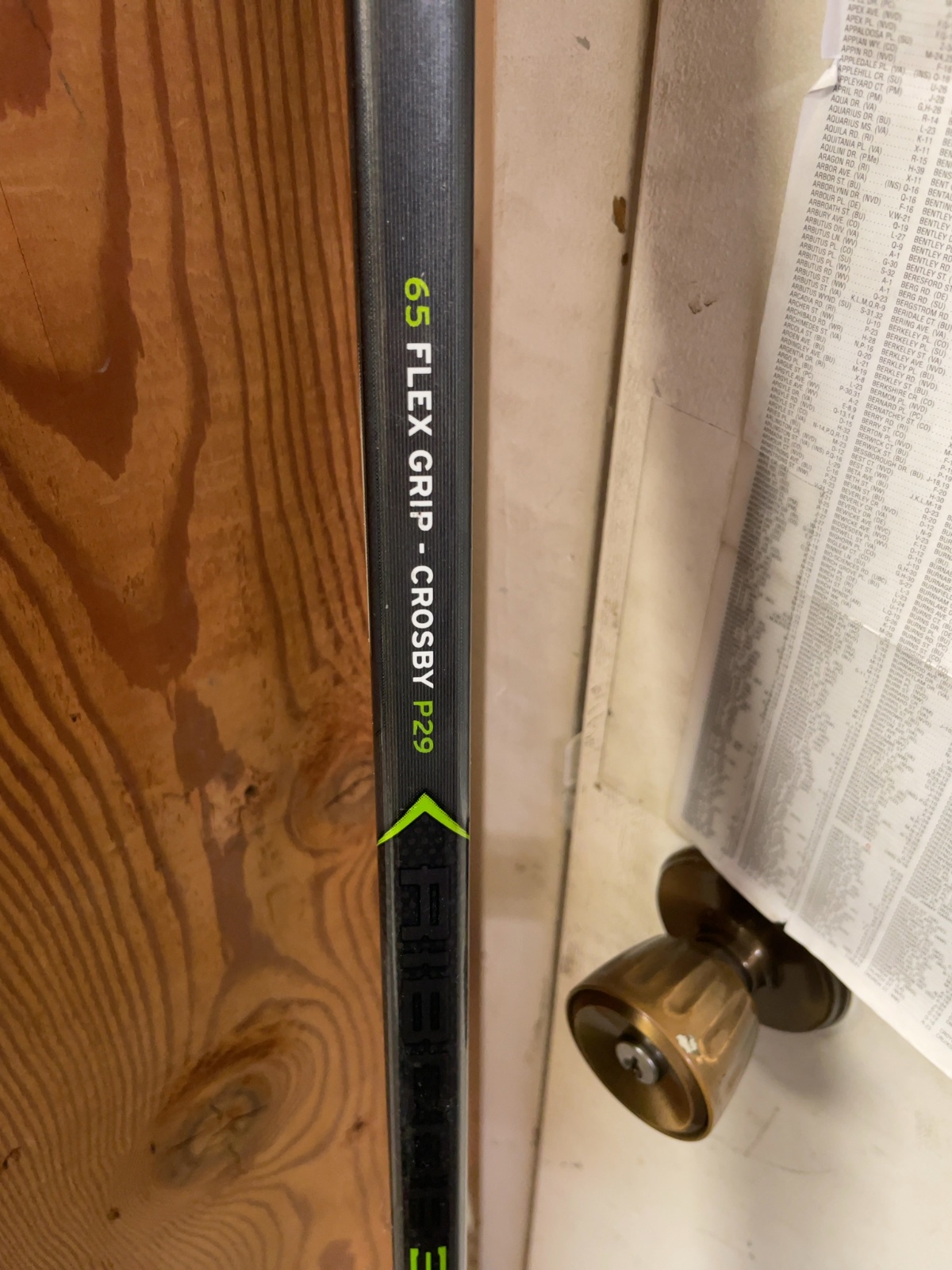 CCM Ribcor 33K 65 Flex LH P29 Crosby Hockey Stick