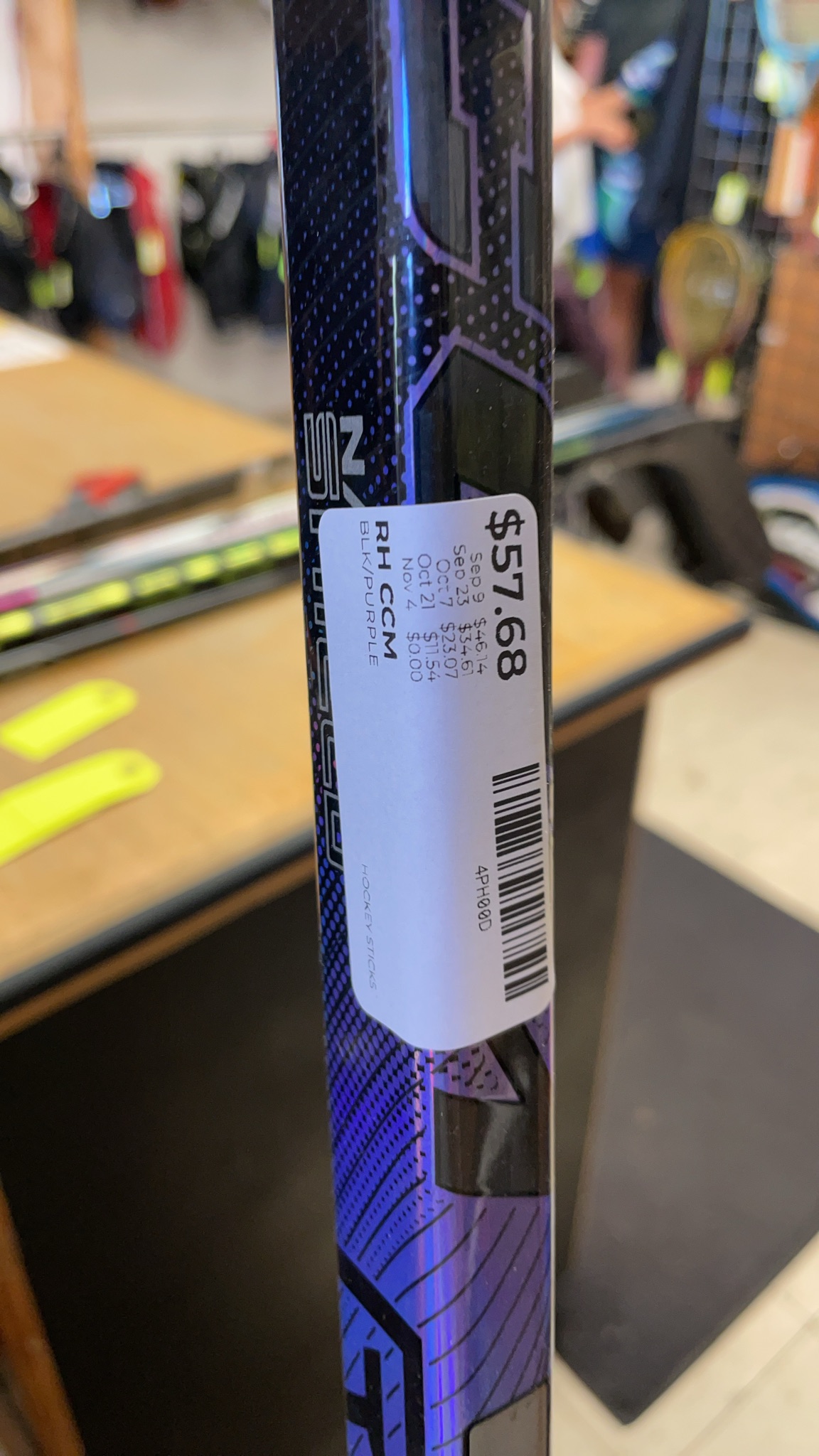 CCM Ribcor Trigger 8 Pro Hockey Stick - 65 Flex P29