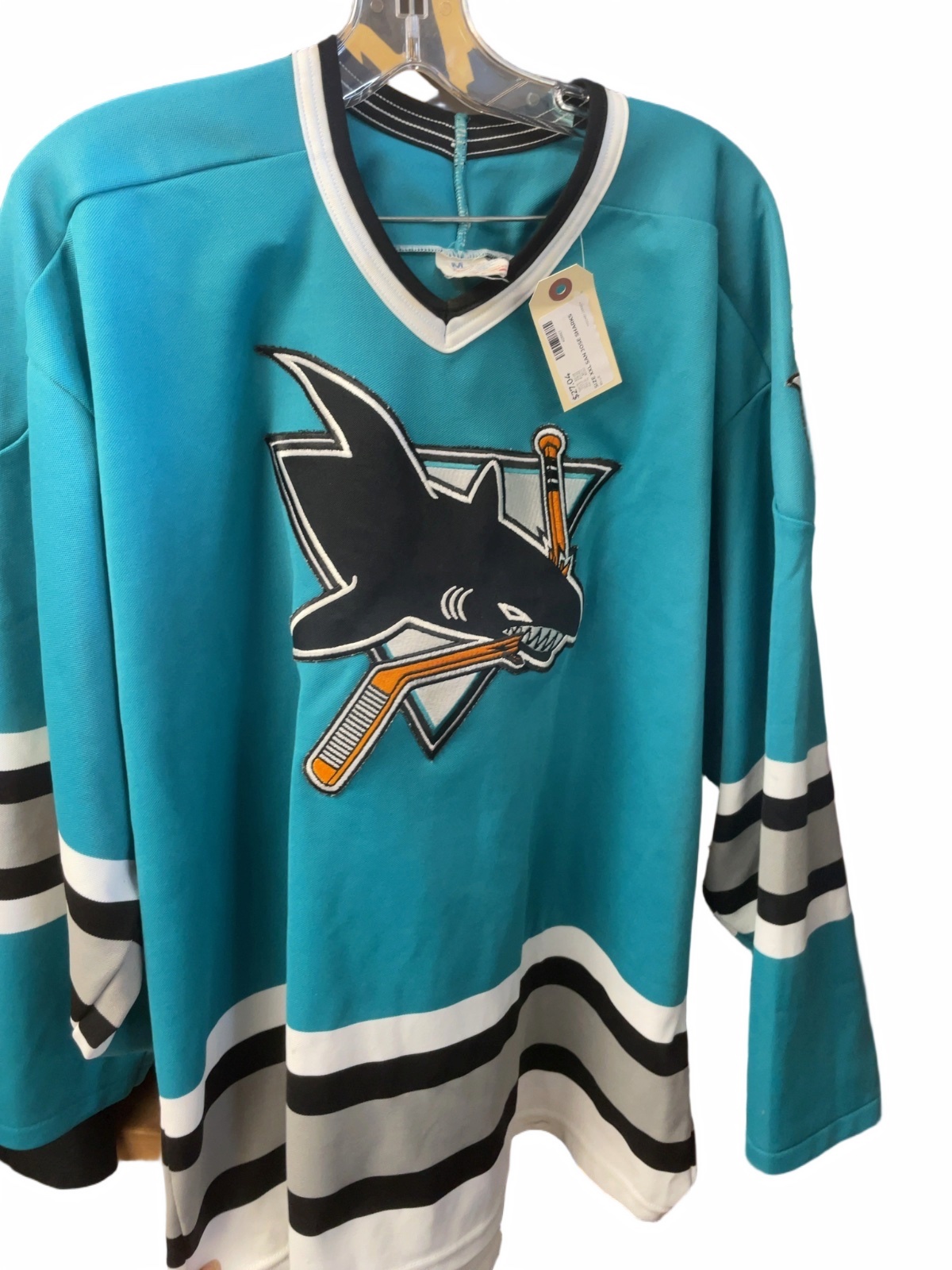CCM San Jose Sharks XXL Hockey Jersey #33 - image 1