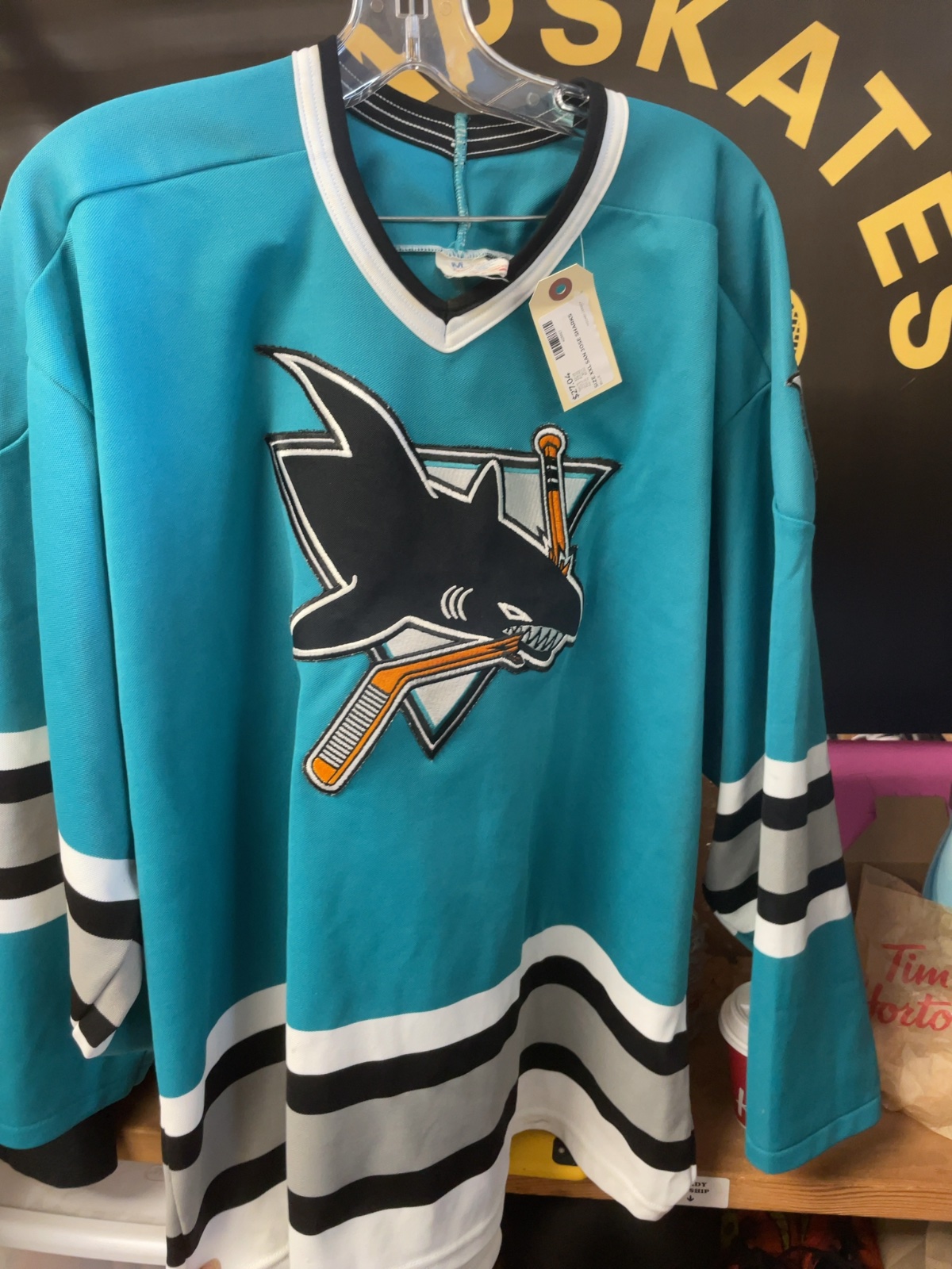 CCM San Jose Sharks XXL Hockey Jersey #33