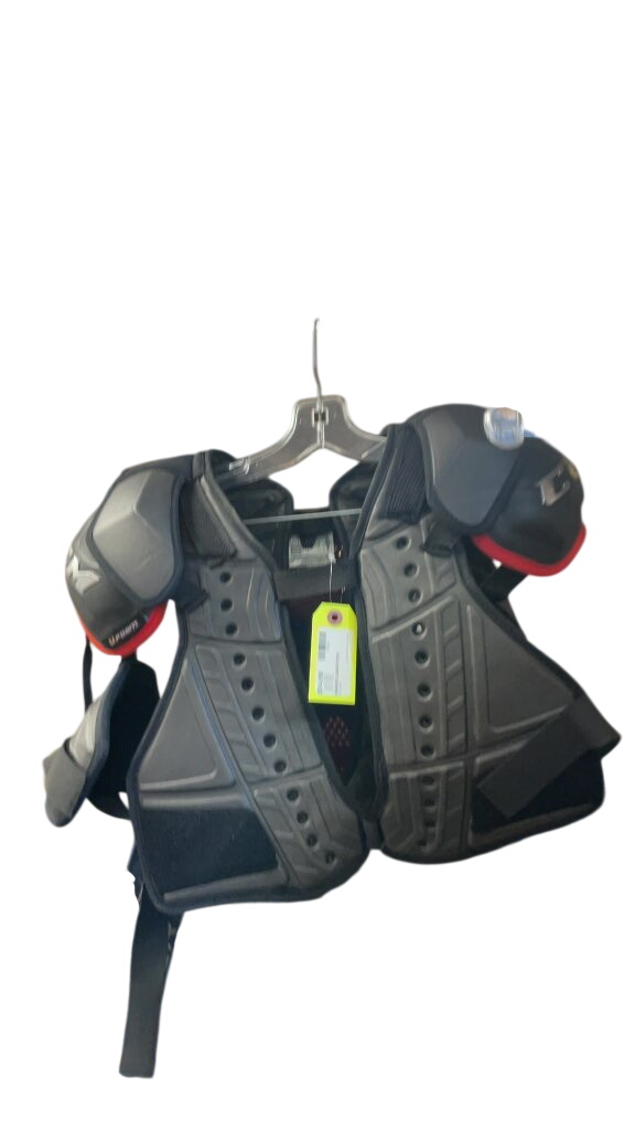 CCM Senior Large Hockey Shoulder Pads - Black/Red